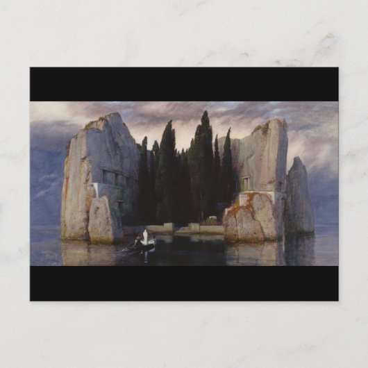 死者の島 ポストカード (正面)