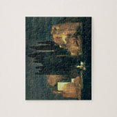 死者の島、1880年(キャンバスの油) ジグソーパズル (縦)