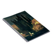 死者の島、1880年(キャンバスの油) ノートブック (右側)