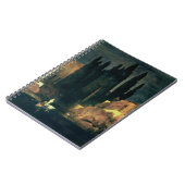 死者の島、1880年(キャンバスの油) ノートブック (左側)