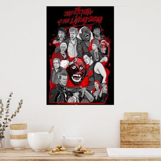 死者の帰還 ポスター (キッチン)