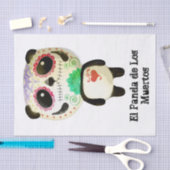 死者の日のパンダ 薄葉紙 (クラフト)