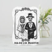 死者の日の結婚式 招待状 (スタンド正面)