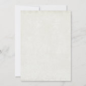 死者の日エンゲージメントパーティ 招待状 (裏面)