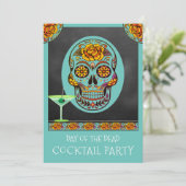 死者の日カクテルパーティー招待状 招待状 (スタンド正面)