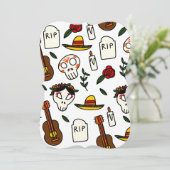 死者の日ドゥードル 招待状 (スタンド正面)