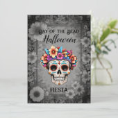 死者の日ハロウィンパーティー メキシカン ご招待 招待状 (スタンド正面)
