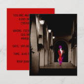 死者の日パーティー招待状 招待状 (正面/裏面)