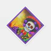 死者の日1 スタンダードランチョンナプキン (角)