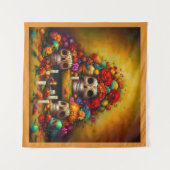 死者の日1 タペストリー (正面(横))