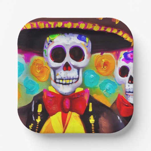 死者の日2 ペーパープレート (正面)