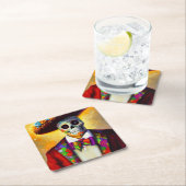 死者の日3 スクエアペーパーコースター (インサイチュ)