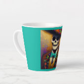 死者の日4 カフェラテマグ (左アングル)