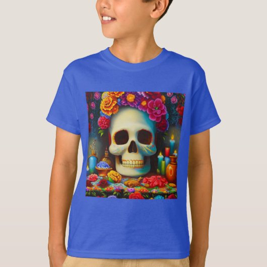死者の日4 Tシャツ (正面)