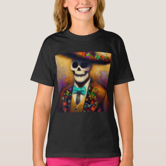 死者の日4 Tシャツ (正面)