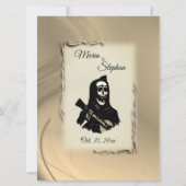 死者の日 ウェディング 招待状 (裏面)