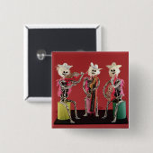 死者の日: オアハカ州からのマリアッチ、 缶バッジ (正面&裏面)