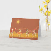 死者の日 カード (黄色い花)