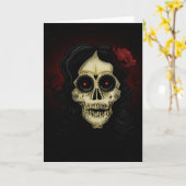 死者の日 カード (黄色い花)