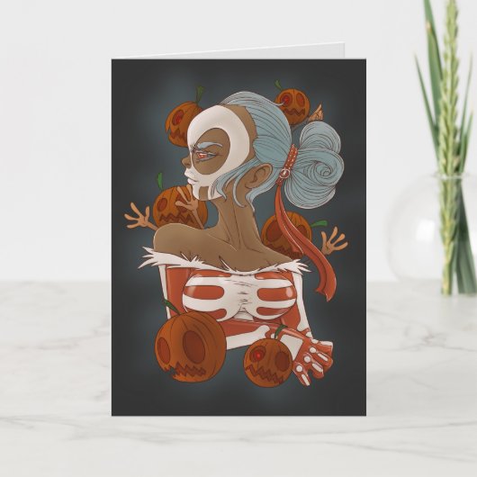 死者の日 グリーティングカード (正面)