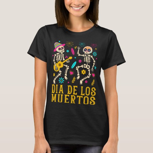 死者の日 コスチューム 政府の日 Tシャツ (正面)