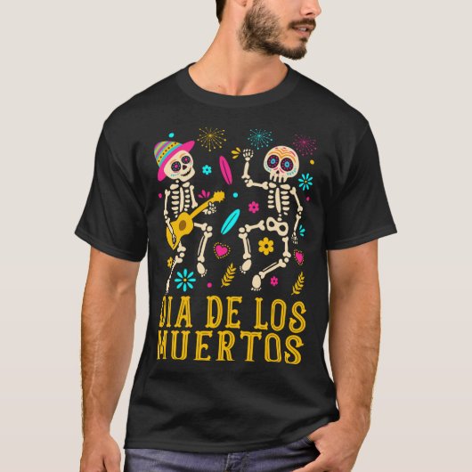 死者の日 コスチューム 政府の日 Tシャツ (正面)