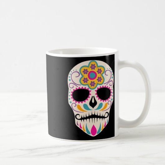 死者の日 シュガースカル メキシコ コーヒーマグカップ (右)