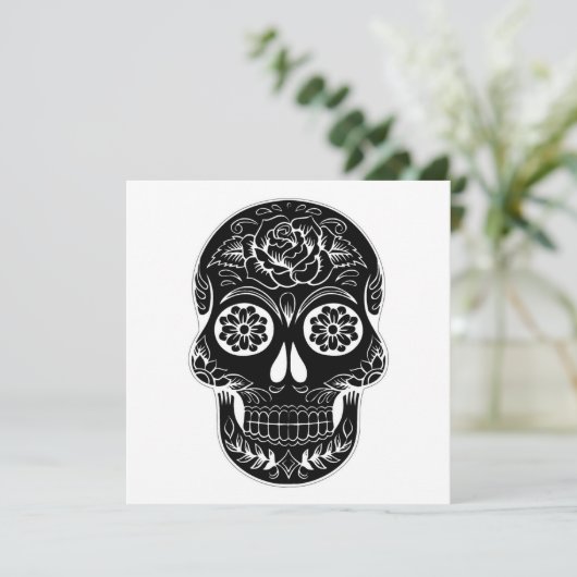 死者の日 スカル カード (スタンド正面)