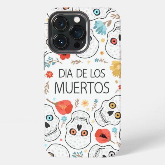 死者の日 スマホケース iPhoneケース (裏面)