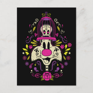 死者の日 ツイーティー™ & シルベスター™ インビテーションポストカード