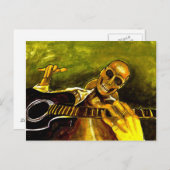 死者の日/ディア・デ・ロス・ムエルトス ポストカード (正面/裏面)