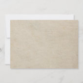 死者の日 ブライダルシャワー 3 招待状 (裏面)