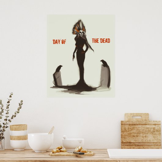 死者の日 ポスター (キッチン)