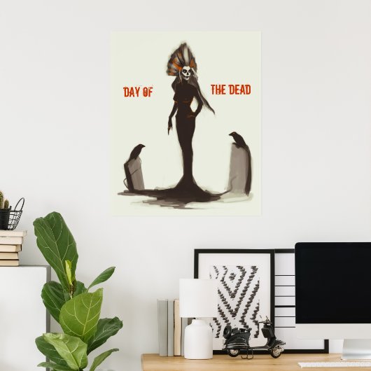 死者の日 ポスター (ホームオフィス)