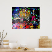 死者の日 ポスター (キッチン)