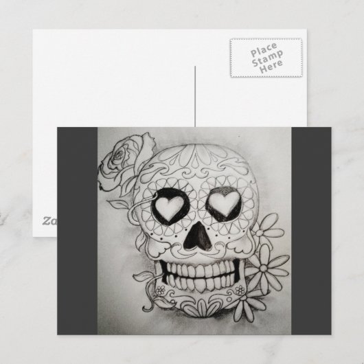 死者の日 ポストカード (正面/裏面)