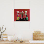 死者の日：マリアッチ、オアハカより ポスター (キッチン)