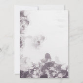 死者の日 ラスティック スカル 招待状 (裏面)