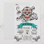 死者の日 招待状 (正面/裏面)