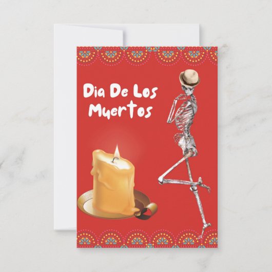 死者の日 招待状 (正面)
