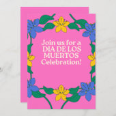 死者の日　招待状 招待状 (正面/裏面)