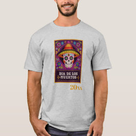 死者の日 日付入り Tシャツ