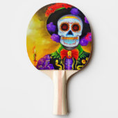 死者の日(1) 卓球ラケット (裏面)