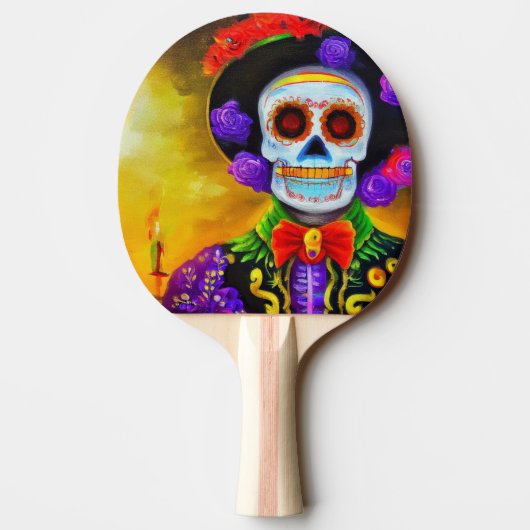 死者の日(1) 卓球ラケット (裏面)