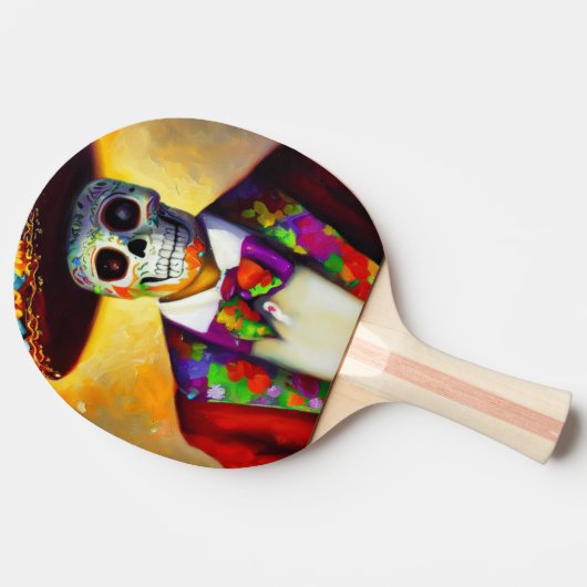 死者の日(3) 卓球ラケット (横)