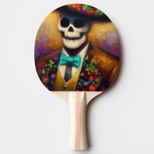 死者の日(4) 卓球ラケット (裏面)