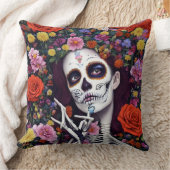 死者の日 AI 生成アート クッション (ブランケット)