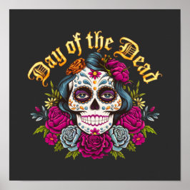 死者の日: Dia de Los Muertosを祝おう ポスター