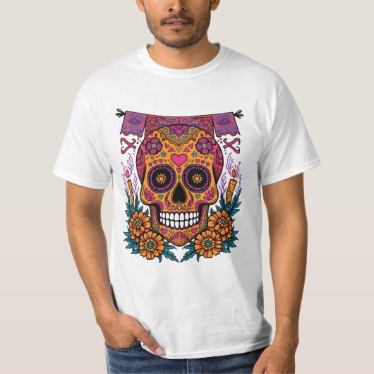 死者の日 Tシャツ (正面)
