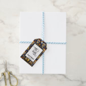 死者の日 Till Death パーティーまたはウェディング ギフトタグ (より糸付き)